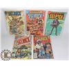 Image 1 : 5 VINTAGE COMICS - SGT ROCK