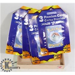 4 SEALED POKEMON GO BOOSTER PACKS