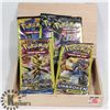 Image 1 : 5 SEALED POKEMON GO BOOSTER PACKS