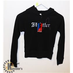 HUSTLER HOODIE SIZE X-SMALL