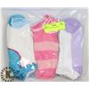 Image 1 : 3PK LADIES ANKLE SOCKS