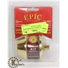 Image 1 : NEW EPIC SINGLE CYLINDER DOOR LOCK - GOLD COLOUR