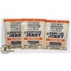 Image 1 : 3 BAGS OF BARBECUE BEEF JERKY