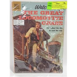1956 WALT DISNEY GREAT LOCOMOTIVE CHASE COMIC 712