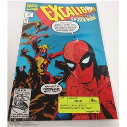 MARVEL, EXCALIBUR FT. SPIDERMAN, ISSUE #53 COMIC