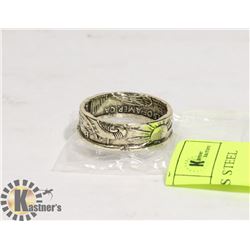 CELTIC DRAGON STAINLESS STEEL RING SZ 12