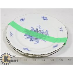 ROYAL BAVARIAN SMALL FINE CHINA PLATES X2
