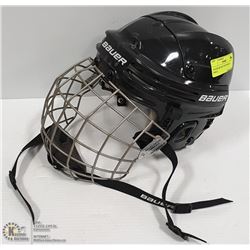 BAUER HELMET WITH SHIELD - SMALL