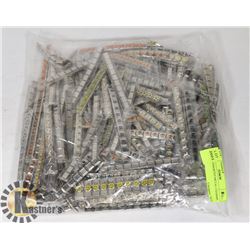 BAG OF ASSORTED METAL CHARMS