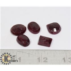 #57-RED RUBY GEMSTONE 74.0ct