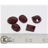 Image 1 : #57-RED RUBY GEMSTONE 74.0ct