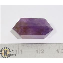 #142-PURPLE AMETHYST QUARTZ 2 POINT 46g