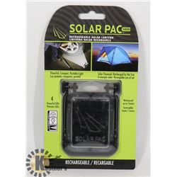 NEW LED SOLAR POWER RECHARGEABLE LANTERN