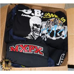 BOX OF ROCK HOODIES