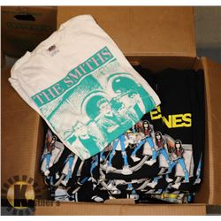 BOX OF ROCK T-SHIRTS
