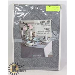 HOME INSPIRATION TABLECLOTH WITH EYELET