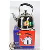 Image 1 : STAINLESS STEEL KETTLE