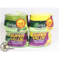 4 TUBS OF STYLING CREAM