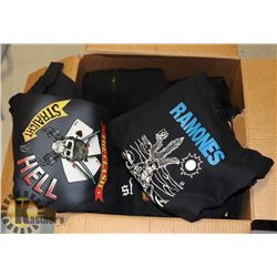 BOX OF ROCK SHIRTS