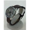 Image 2 : NEW DIESEL 46MM GREY DIAL LEATHER STRAP MSRP $219
