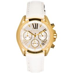 NEW MICHAEL KORS 35MM BRADSHAW WHITE DIAL MSRP$296