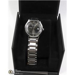 NEW BULOVA MEN'S WATCH, CASE, PAPERS, GENUINE
