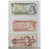 Image 1 : SHEET OF COLLECTIBLE CANADIAN BILLS: