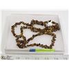 Image 3 : 36 INCH STRAND OF TIGERS EYE BEADS.