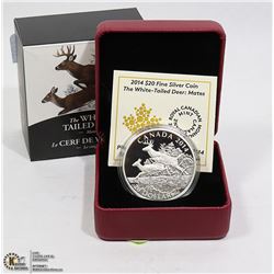 ROYAL CANADIAN MINT 2014 - $20 FINE SILVER