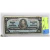 Image 1 : CAD 1937 $5 BILL