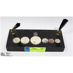 CAD CENTENNIAL COINSET DESK SET