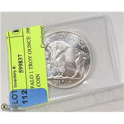 US BUFFALO 1 TROY OUNCE .999 SILVER COIN