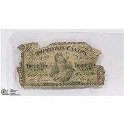 1870 CAD SHINPLASTER