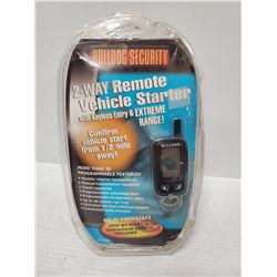 NEW BULLDOG SECURITY 2-WAY REMOTE VEHICLE STARTER