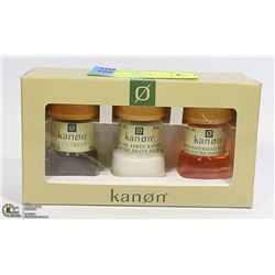 3PC SET OF KANON AFTERSHAVE, COLOGNE & BALM