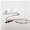 Image 2 : 73) 18KT WHITE GOLD FANCY COLORED DIAMOND NECKLACE