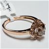 Image 2 : 53) 10KT ROSE GOLD FANCY COGNAC COLORED DIAMOND