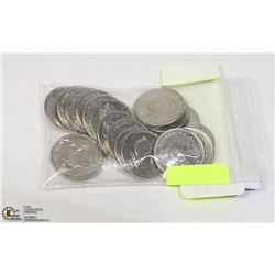 BAG OF 19 - 5 CENT 1967 CENTENIAL COINS