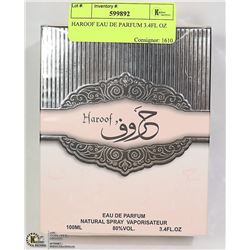HAROOF EAU DE PARFUM 3.4FL OZ