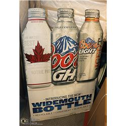 COORS LIGHT 4 FOOT ADVERTISING SIGN