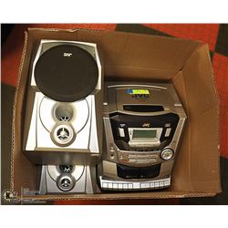 JVC PORTABLE COMPONENT SYSTEM