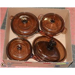 VISIONS CORNINGWARE- ASSORTED COOKWARE LOT