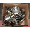 Image 1 : POTS & PANS- BOX LOT ASSORTED