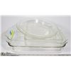 Image 1 : PYREX BAKEWARE- ASSORTED LOT