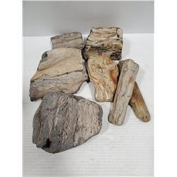 PETRIFIED WOOD- ASSORTD LOT