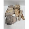 Image 1 : PETRIFIED WOOD- ASSORTD LOT