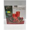 Image 1 : WINTER BERRY GARDEN CANDLE SET