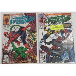 2 AMAZING SPIDERMAN COMICS #318 , 354