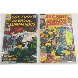 2 SGT FURY COLLECTOR COMICS #73 , 82