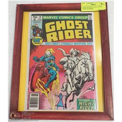 GHOST RIDER #50 COLLECTORS COMIC IN FRAME